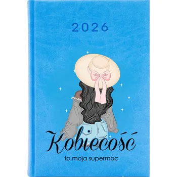 Kalendář Knižkový kalendář 2026 A5 FunnyCase modrý