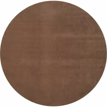 Koberec Ayyildiz Kusový koberec Joy 1400 mocca kruh Rozměry koberců: 200x200