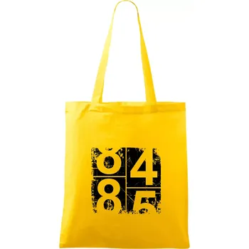 Tachometr 85 - Taška bavlněná - 42 x 38 cm ( Žlutá )