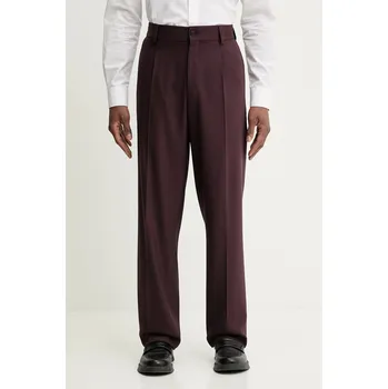 Dámské kalhoty Kalhoty HUGO 50538671 fialová 44X, vel. 52