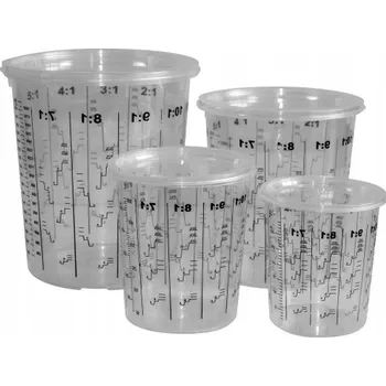 Lakýrnický kelímek s odměrkou a stupnicí 1100 ml