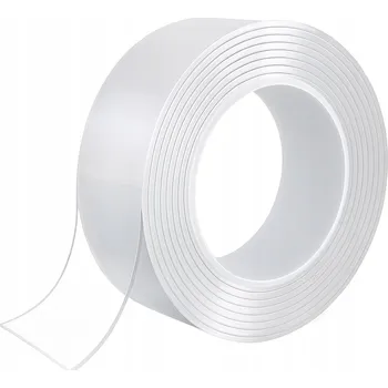 Lepicí páska NANO páska pro opakované použití - oboustranná, voděodolná, samolepicí 5 m