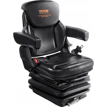 Paletový vozík VEVOR Sedadlo vysokozdvižného vozíku s područkami a bezpečnostním pásem
