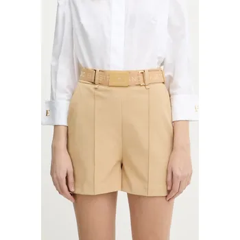Dámské kraťasy Kraťasy Elisabetta Franchi SH00861E2 béžová 08X, vel. 38