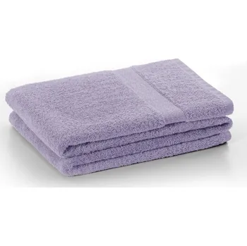 Bavlněný ručník DecoKing Marina šeříkový, velikost 50x100