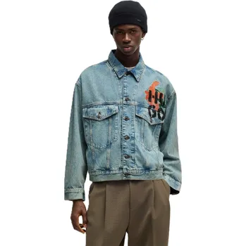 Pánské džíny Džíny Hugo Turquoise Aqua 4265344 S