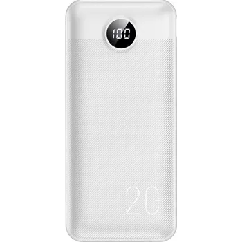 Powerbanka Powerbanka Veger 20000 mAh bílá