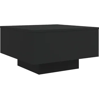 Konferenční stolek Konferenční stolek černý 55 x 55 x 31 cm, dřevěný kompozit