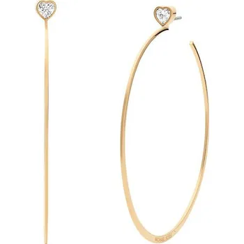 Šperk Michael Kors Ocel Náušnice Gold Heart