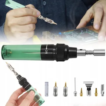 Páječka MINI PLYNOVÁ PÁJEČKA MOBILNÍ HOŘÁK PRECIZNÍ PŘENOSNÁ HORKOVZDUŠNÁ PISTOLE