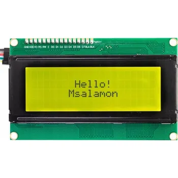 Náhradní díl pro mobilní telefon LCD displej 20x4 znaků 2004 zelený HD44780