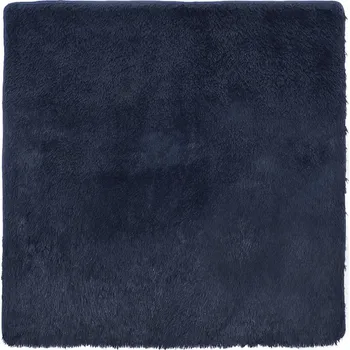 Koberec Koberec shaggy NAVARRA tmavě modrý 120 x 120 cm, výška vlasu 3,5 cm
