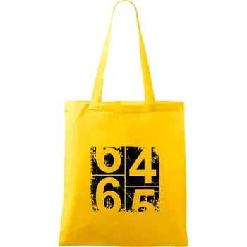 Tachometr 65 - Taška bavlněná - 42 x 38 cm ( Žlutá )