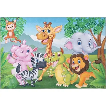 Koberec DOPRODEJ: 160x230 cm Dětský kusový koberec Torino kids 239 JUNGLE, 160x230, vícebarevná, dětský pokoj, Obsession - 1 rok na vrácení + DOPRAVA ZDARMA k Vám i zpět