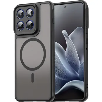 Pouzdro na mobilní telefon Techsuit – HaloFrost II MagSafe – Motorola Edge 70 – černá