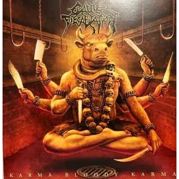 Zahraniční hudba LP Cattle Decapitation: Karma.Bloody.Karma LTD | NUM | CLR 2022 Numbered 180g Black Red Opaque Vinyl