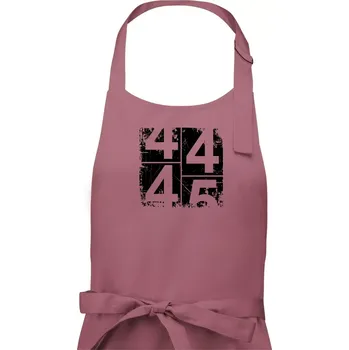 Kuchyňská zástěra Tachometr 45 - Dámská zástěra na vaření - Univerzální velikost ( Starorůžová )