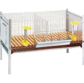Chov hospodářského zvířete Králíkárna - drátěný kotec pro králíky 99×51 cm