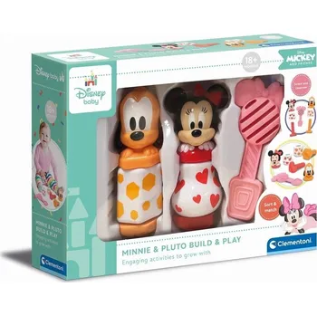 Hračka pro nejmenší Senzorická sada Clementoni Disney Baby Minnie Postav a hraj si