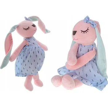 plyšák Plyšák králík modrý 52 cm