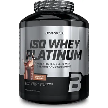 Protein BioTech Iso Whey Platinum 1816 g Příchuť: čokoláda