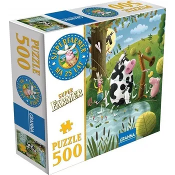 Puzzle PUZZLE 500 DÍLKŮ SUPERFARMÁŘ GRANNA