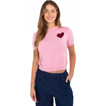 Dámský svetr Dámský lehký svetr s krátkým rukávem