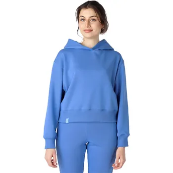 Podprsenka Bellivalini Mikina krátká bavlněná s kapucí S