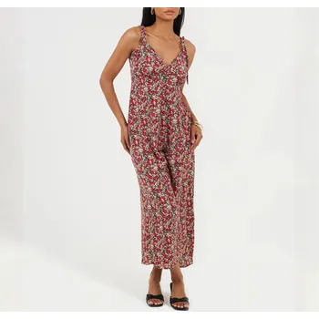 Dámský overall Brave Soul Black Floral 3762005 8 (XS)