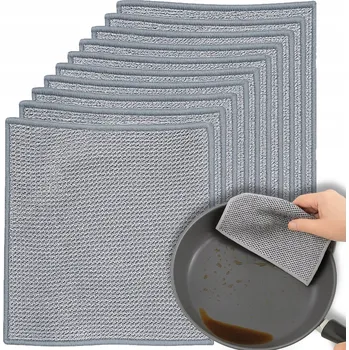 Utěrka Sada drátěných hadříků na mytí a čištění nádobí, univerzální, 30 ks