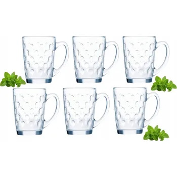 Sklenice Sklenice na kávu a čaj Domosfera 320 ml 6 ks