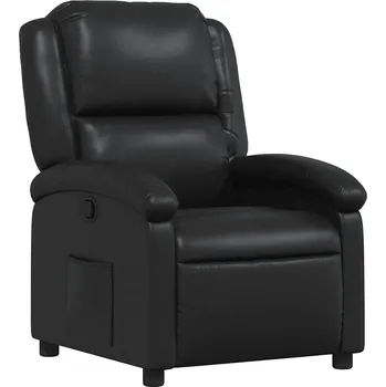 Křeslo Rozkládací křeslo černé barvy s funkcí naklápění, rozměry 71x86,5x99,5 cm