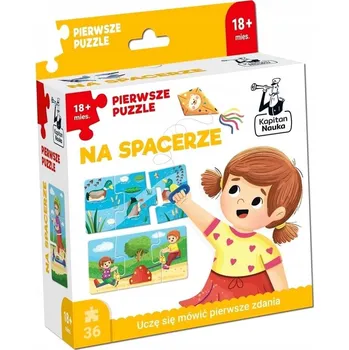 Puzzle Puzzle Kapitan Nauka 36 dílků První puzzle. Na procházce
