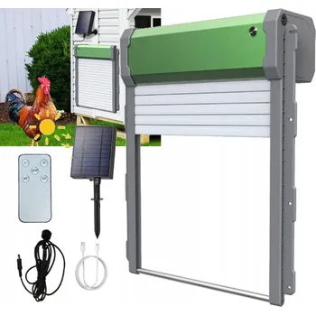 AUTOMATICKÁ DVÍŘKA DO KURNÍKU INTELIGENTNÍ DVÍŘKA S ČIDLEM SVĚTLA