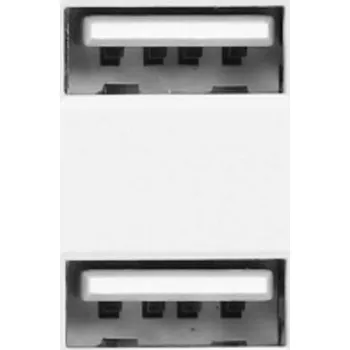 Elektrická zásuvka USB zásuvka do desky stolu Orno bílá