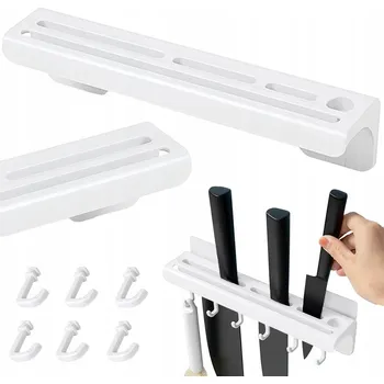 Obraz Stojan nože Verk Group 6 cm šedý plast