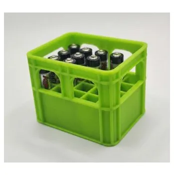 Úložný box Organizér na AAA baterie - zelený