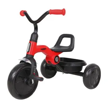 Dětská tříkolka QPLAY Tříkolka Ant Red, věk 2-6 let