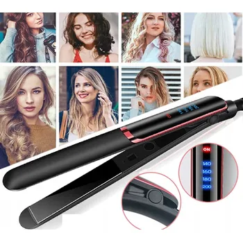 Žehlička na vlasy Žehlička Na Vlasy 2v1, keramická Žehlička Na Vlasy