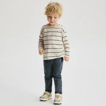 Dětská móda Reserved - Legíny s&nbsp;vysokým podílem bavlny - tmavomodrá - 477HK-59X - 477HK-59X-104