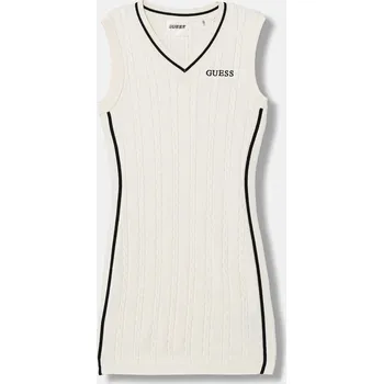 Dámské oblečení Dívčí šaty Guess J6RK30.Z4652.PPY2 béžová 01X, vel. 125-135