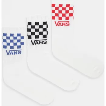 Pánské ponožky Ponožky Vans 3-pack VN000QBUWHT1 bílá 00X, vel. 48/51