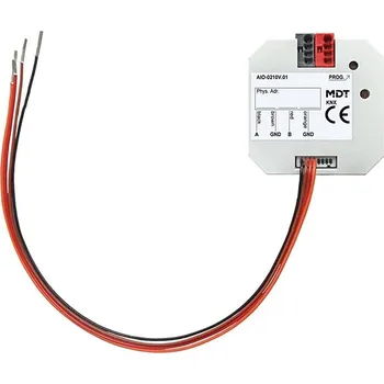 vypínač MDT Technologies KNX spínací aktor 2násobný, přepínatelný vstup/výstup