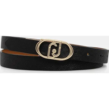 Módní doplněk Oboustranný pásek Liu Jo AA6326.EE029 černá 99X, vel. XS