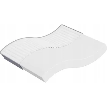 Matrace Matrace pěnová oboustranná, středně měkká, bílo-šedá 180x200x24 cm