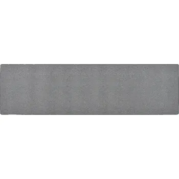 Koberec Tmavě šedý běhoun na koberec 50 x 200 cm, všívaný PP