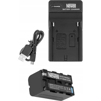 NABÍJEČKA + BATERIE PRO SONY NP-F770 NP-F750 NP-F730