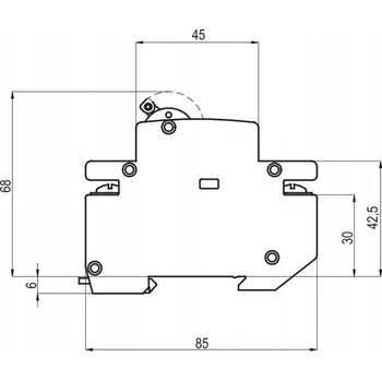 vypínač Jistič ETI Polam 400 V IP20 63 A