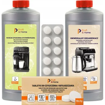 Sada pro čištění kávovaru Profi&Home Odvápňovač Tablety Tekutina