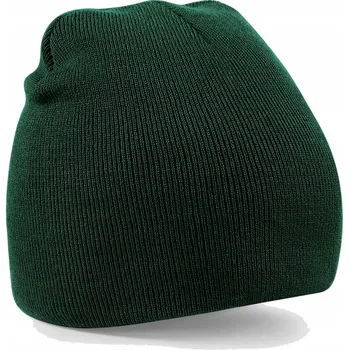 Čepice Beechfield zimní čepice beanie zelená, univerzální velikost